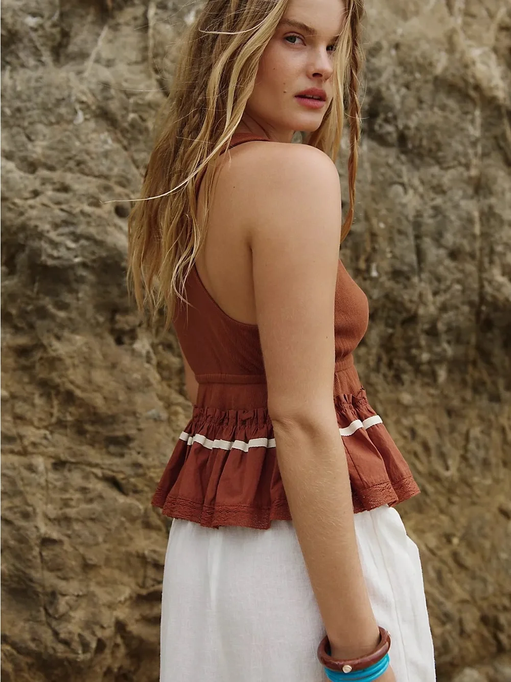 Free People femme peplum